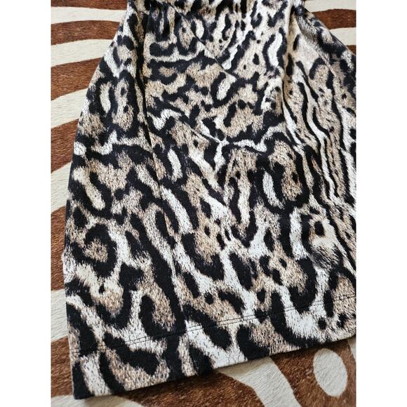 Just Cavalli Animal Print Midi Dress Open Back Size S - Picture 4 of 8
